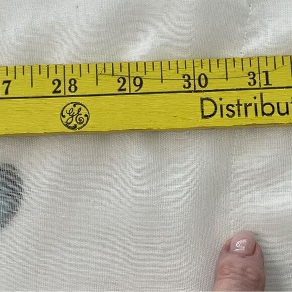 Sheer Cotton Butterfly Caftan Style Overlay, One Size - Picture 5 of 9